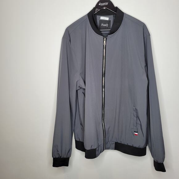 FoxQ Jacket Men 2XL Bomber Gray - Picture 1 of 8